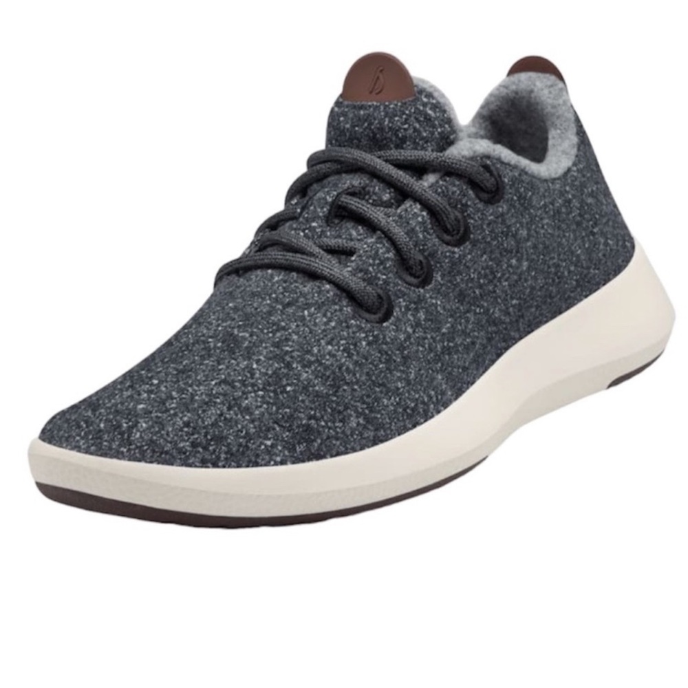 ALLBIRDS Wool Runner Mizzles Limited Edition Natural Grey Cream Sole Size 8